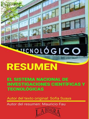 cover image of Resumen de El Sistema Nacional de Investigaciones Científicas y Tecnológicas